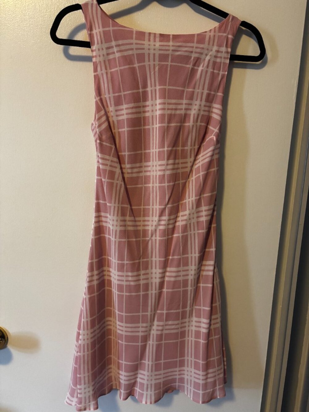 Reformation Dale Dress in Rosa Plaid, Size Small - Picture 4 of 5